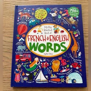 My Big Barefoot Book of French & English Words (French and English Edition)